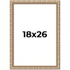 PosterPalooza | 18x26 Modern Bamboo Picture Frame, UV Acrylic, 5 Finishes - 2 of 4