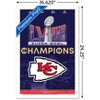 Trends International NFL Kansas City Chiefs - Super Bowl LVIII Team Logo Framed Wall Poster Prints - 3 of 4