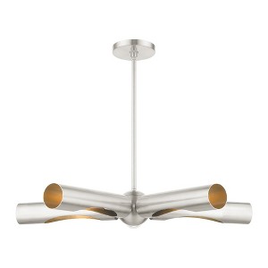 Livex Lighting Novato 5 - Light Chandelier in  Brushed Nickel - 1 of 1