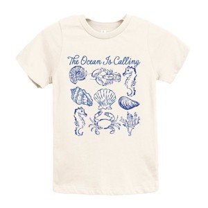 The Juniper Shop The Ocean Is Calling Collage Youth Short Sleeve Tee - 1 of 4