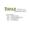 Beistle New Year Topaz Collection for 50 Assortment for 50 guests includes 125 items Gold - 2 of 2