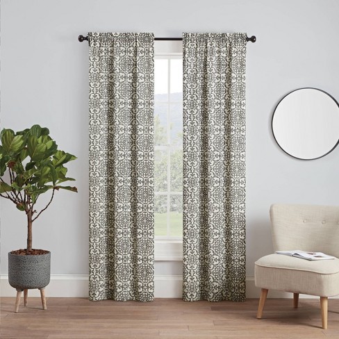 Set Of 2 Brockwell Curtain Panels, Target Living Room Curtains