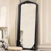 Zara Wood Mirror With Frame Rustic Full Length Mirror Free Standing ...
