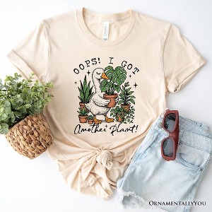 Oops I Got Another Plant Goose T-Shirt, Sarcastic Gardening Humor Tee| OrnamentallyYou - 1 of 4