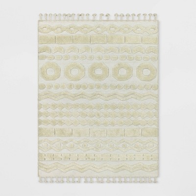 5'x7' Millsfield Tufted Geo Rug Ivory - Threshold™