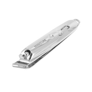 Unique Bargains Water Drip Nail Clippers 3.46"x0.59" Silver Tone 1 Pc - 1 of 4