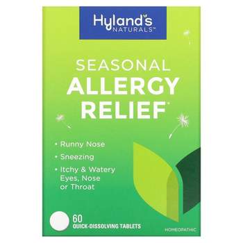 Hyland's Naturals Seasonal Allergy Relief, 60 Quick-Dissolving Tablets