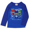 PJ Masks Toddler Boys' Gekko Catboy Owlette We're On Our Way Pajama Set Blue - 2 of 4