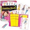 4M: KidzMaker Fashion Studio - Design & Draw Outfits, Arts & Craft Set - 2 of 4