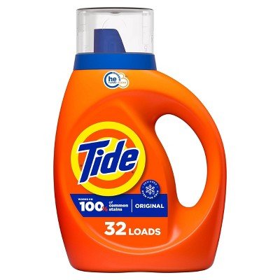 Tide Original HE Compatible Liquid Laundry Detergent Soap