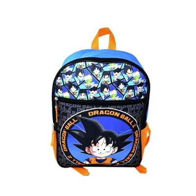 Bioworld Dragon Ball Z Kids Backpack Set 4-Piece School Supplies Combo