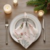 4 Pcs Thanksgiving Napkins, 17x17" Machine Washable Christmas Napkins for Holiday Gatherings & Christmas Decorations - 2 of 4
