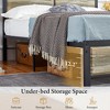 Twin/Full/Queen Size Bed Frame with Wood Headboard and Footboard, 14 Inch Platform Mattress Foundation, No Box Spring Needed Bed - 4 of 4