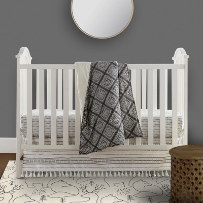 thumbnail image 2 of Levtex Baby Bailey Rug Polyester Pile Taupe Charcoal White 2 of 13
