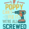 Women's Design By Humans If Poppy Can't Fix It We're All By nathanhoang Racerback Tank Top - 2 of 2