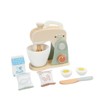Freniland - Schema Wooden Toy Mixer Baking Set for 2 Years Toddlers, Pretend Play Kitchen Set with Bowl, Eggs, Milk, Flour & Sugar - 3 of 4
