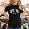 Simply Sage Market Spring Vibes Arched Varsity Short Sleeve Tee - 3 of 4