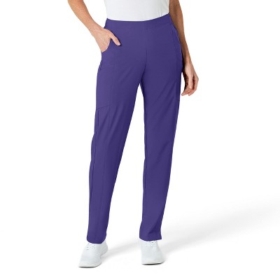 Wink W123 Women's Flat Front Cargo Scrub Pant