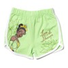 Disney Princess Belle Jasmine Moana Rapunzel Tiana Ariel Girls French Terry 3 Pack Shorts Toddler to Big Kid - image 4 of 4