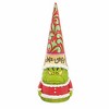 Jim Shore 8.25 In Naughty/Nice Grinch Gnome Dr Seuss Christmas Figurines - 2 of 3