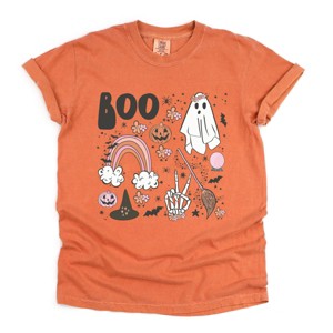 Simply Sage Market Halloween Cluster Garment Dyed Tee - 1 of 4