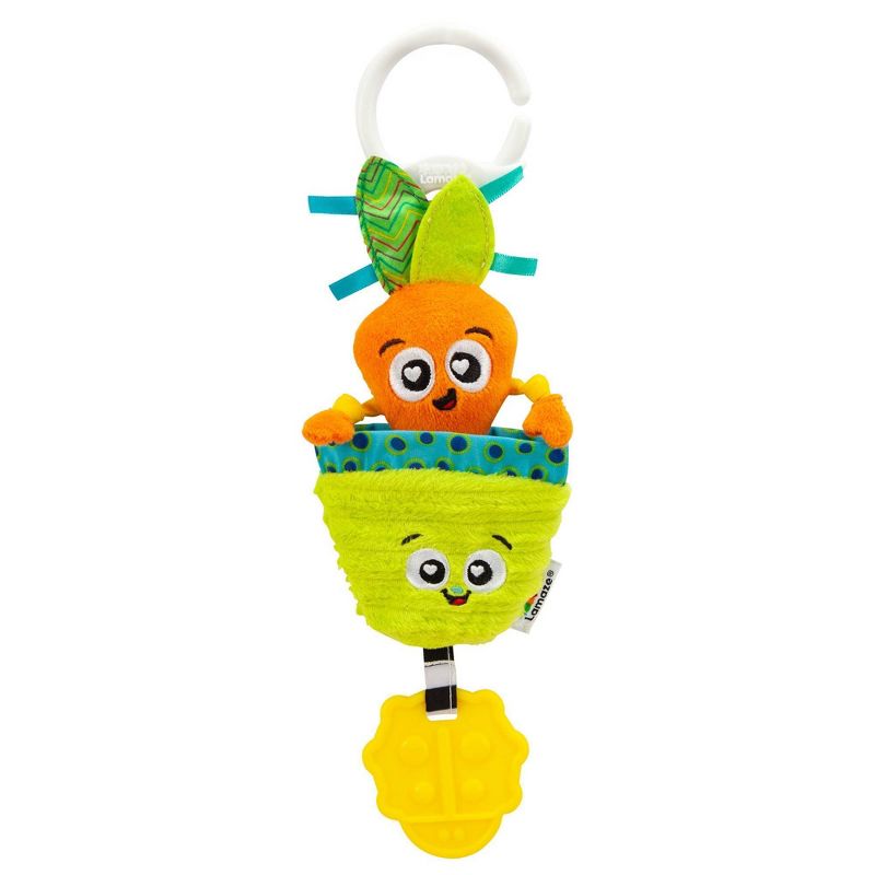 Lamaze Mini Clip &#38; Go Candy the Carrot, Car Seat and Stroller Toy, 1 of 10