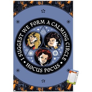 Trends International Disney Hocus Pocus - Calming Circle Unframed Wall Poster Prints - 1 of 4