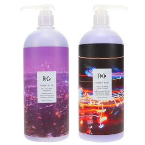 R+CO Sunset Blvd Blonde Shampoo 33.8 oz & Sunset Blvd Blonde Conditioner 33.8 oz Combo Pack - 1 of 4