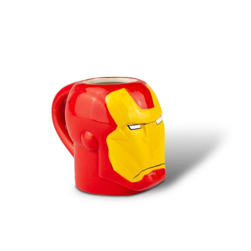 Surreal Entertainment Marvel Iron Man Molded Mug 6oz, 3 of 7