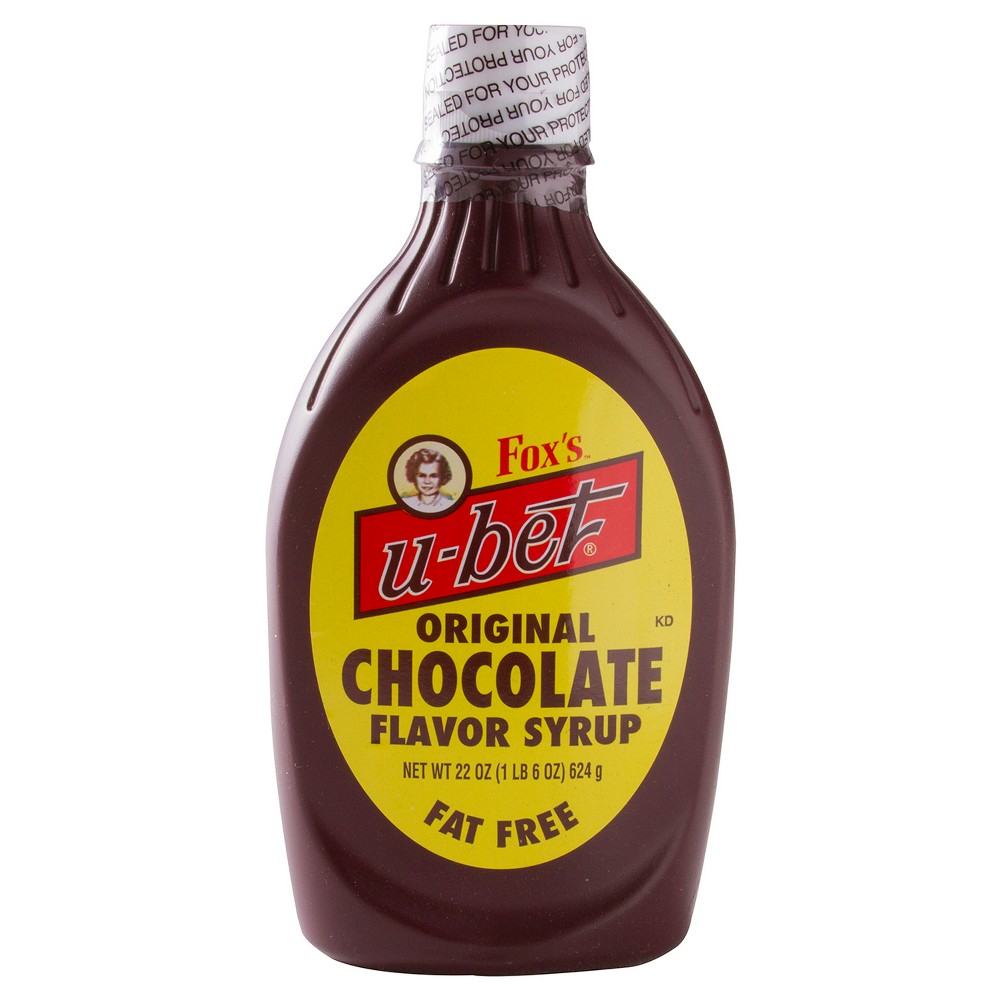 UPC 070216240095 product image for U-bet Fat Free Original Chocolate Flavor Syrup 22oz | upcitemdb.com