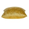 Parkland Collection,Zoe Transitional Quilted Throw Pillow - 3 of 4