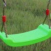 Ruvalino Playground Swings Three Seat Swing Set with Glider and Basketball Hoop for Backyard Fun, Multicolored, 90.55"*62.99"*72.83" - 4 of 4
