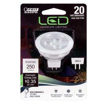 Feit Electric BP20G4/830/LED G4 Bulb LED Dimmable 12 Volt 2 Watts