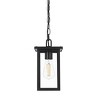 Elegant Lighting Venango 6 Inch Outdoor Pendant in Black - 2 of 4