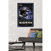 Trends International NFL Baltimore Ravens - Neon Helmet 23 Unframed Wall Poster Prints - 2 of 4