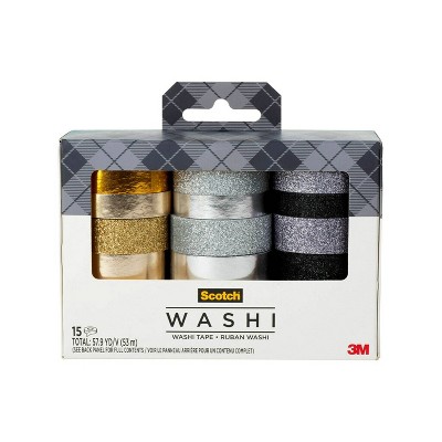 11pk Bright Glitter Washi Tape - Mondo Llama™