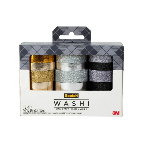 Scotch 15pk Expressions Washi Tape : Target