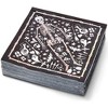 Spooky Central 50 Pack Skeleton Coffin Halloween Paper Napkins, Halloween Party Supplies, Disposable 3-Ply Cocktail Lunch Paper Napkins - 3 of 4