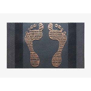 A1HC Rubber Pin Doormat for Outdoor Indoor Entrance, Fun Designed & Non-Slip Backing, Welcome Front Door Mat 18"x30" - 1 of 4
