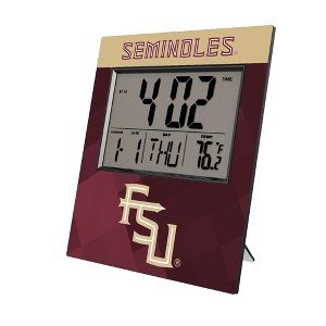 NCAA ACC Universities Color Block Wall Clock - 1 of 3