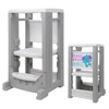 Toddler Tower Height Adjustable Step Stool for Kids Montessori Learning Stool Toddler Kitchen Stool Helper with Dry Erase Board - 4 of 4