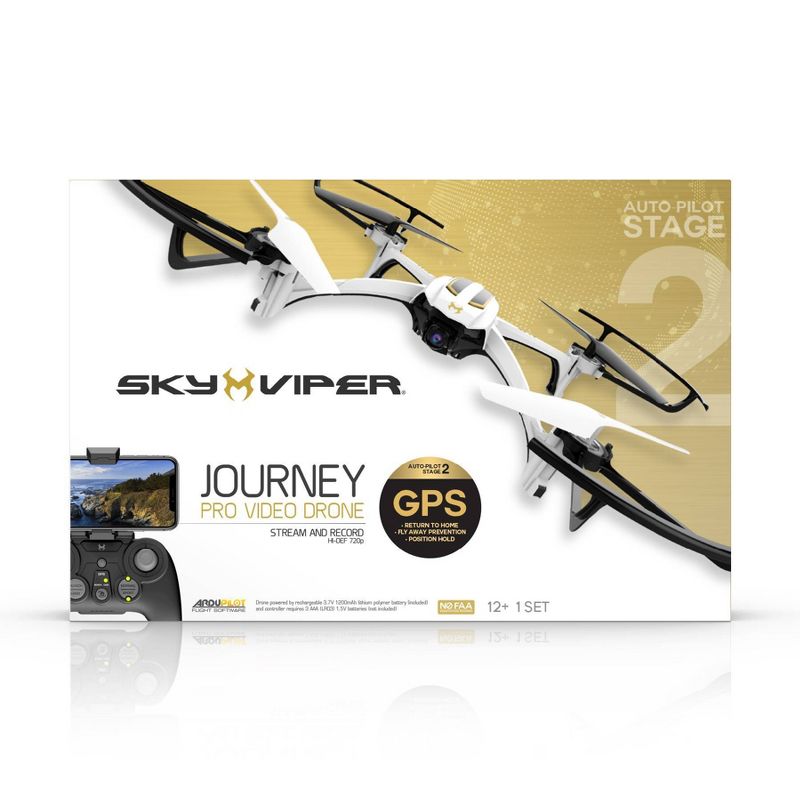 Sky Viper Journey Pro Video GPS Drone V2700, 1 of 11