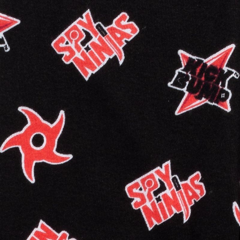 Spy Ninjas Pullover Pajama Shirt and Pants Sleep Set Little Kid to Big Kid, 5 of 8