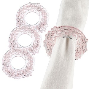 Waterdale Collection - Cherry Blossom Napkin Rings - 1 of 4
