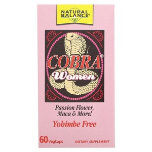 Natural Balance Cobra Women, 60 VegCaps - 1 of 3