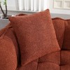 NicBex 64.57 Inch Chenille Couch 2-Seater Recliner Sofa with 2 Throw Pillows for Living Room,Apartment,Bedroom - 4 of 4