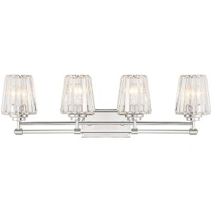 Savoy House Garnet 4 - Light Vanity in  Polished Nickel - 1 of 1