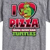 Men's - Teenage Mutant Ninja Turtles - I Love Pizza Short Sleeve Graphic T-Shirt - 2 of 4