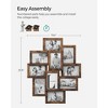 SONGMICS Collage Picture Frames, 4x6 Picture Frames Collage for Wall Decor, 10 Pack Photo Collage Frame for Gallery, Multi Family Picture Frame Set - 3 of 4