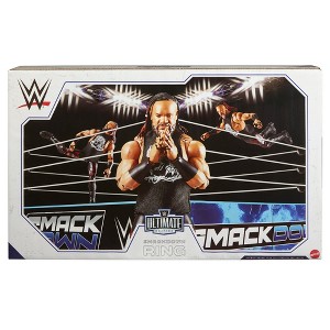 WWE Smackdown Real Scale Wrestling Ring Playset w/ Jacob Fatu Ultimate Edition Exclusive Figure - 1 of 3